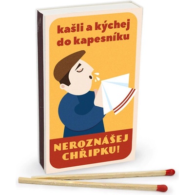 Nekupto Originální v retro stylu Neroznášej chřipku 45 ks