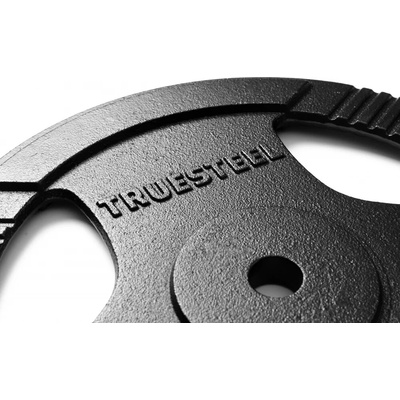 TRUESTEEL Litinové Tri-Grip kotouče 30 mm 5 kg