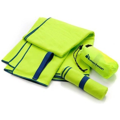 Meteor Towel Rychleschnoucí plážový ručník 80 x 130 cm zelený