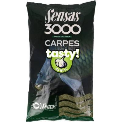 Krmivo Sensas 3000 Carp Tasty cesnak 1 kg Sensas