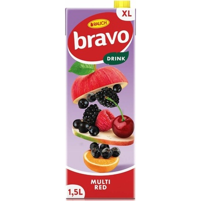 Rauch Bravo Červený multivitamín 1,5 l