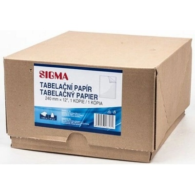 SIGMA Papier tabelačný 240 mm+1 1000 listov 1 ks