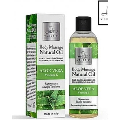 Lady Venezia Body Massage Natural Oil Aloe Vera tělový masážní přírodní olej s Aloe Vera 250 ml