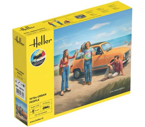Heller Road Workers Starter Kit 1:24