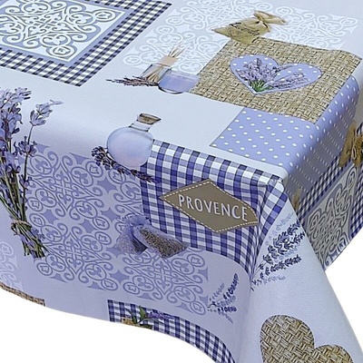 Impol Trade ubrus PVC 07 návin 20 mx140 cm levandule - Provence