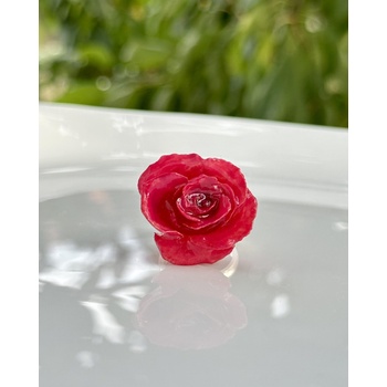 Meganflo Пръстен "Розова роза" СРЕБРО