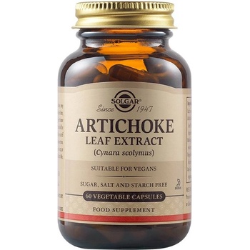 Solgar Artichoke Leaf Extract, 60 растителни капсули, Solgar