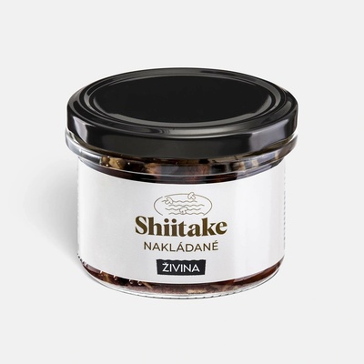 ŽIVINA Shiitake nakládané ve sladkokyselém nálevu 200 g
