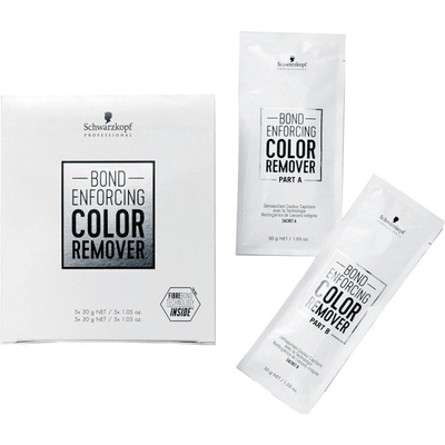 Schwarzkopf Bond Enforcing Color Remover odstraňovač barvy pro zesvětlení vlasů 10 x 30 g
