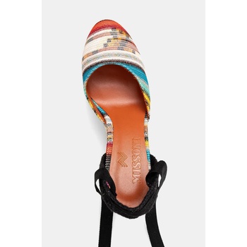 Missoni Еспадрили Missoni Eva 80 със скосена платформа MWB008_083 (MWB008.083)