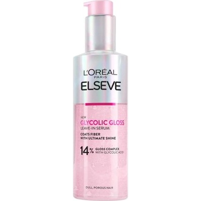 L'Oréal Elseve Glycolic Gloss Leave-In Serum регенериращ серум за блестяща коса 150 ml за жени