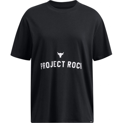 Under Armour Тениска Under Armour Project Rock Campus T-Shirt - Black