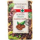 Mýdla Bohemia Herbs Kofein relaxační toaletní mýdlo 100 g