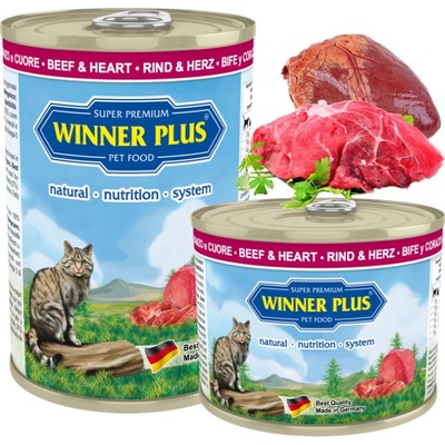 Winner Plus Menu hovězí a srdce 395 g