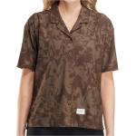 PEPPERMINT Дамска фланелка с къс ръкав за колоездене PEPPERMINT Women's Signature Lightweight Shirt Cycling jersey - Jam Cacao (156-2781-0212)