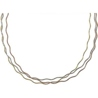 InfinitySilver Strieborný náhrdelník struna vlnitá 3830123C45+