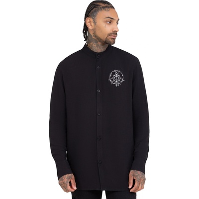 KILLSTAR Мъжка риза KILLSTAR x ICE NINE KILLS - Ashes To Ashes - Black - KSRA013089