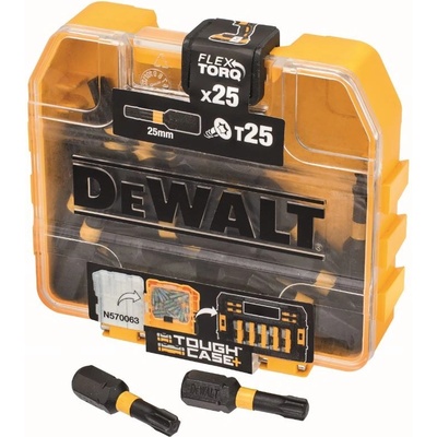 DeWALT DT70558T Bit s drážkou Torx, T25, 25 mm, 25 ks, torzní