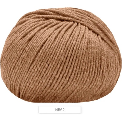 Lana Gatto Merinocot Farba: 14562 CAMEL/CELLOLE