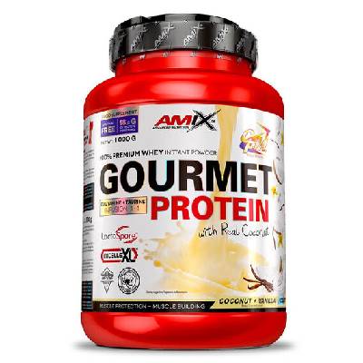 Amix Gourmet Protein 1000g - vanilka, kokos