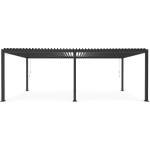 Bizzotto Пергола 3, 6x4, 2m OCEAN 720x360x250 cm. антрацит (0795784)