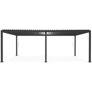 Bizzotto Пергола 3, 6x4, 2m OCEAN 720x360x250 cm. антрацит (0795784)