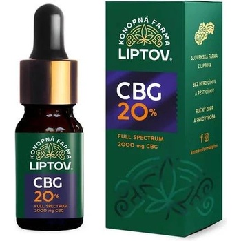 Konopna Farma Liptov Cbg масло 20 % full spectrum premium