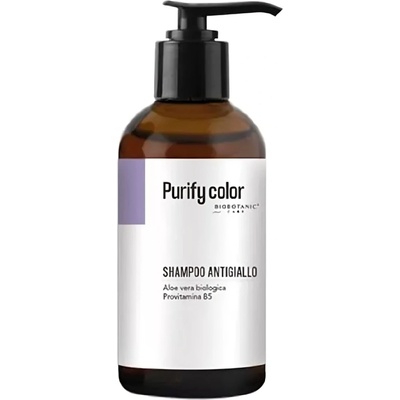 Biobotanic Care Purify color Шампоан Anti-Yellow, 200 ml