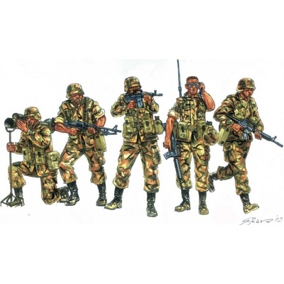 ITALERI Model Kit figurky 6168 U.S. Infantry 1980s1:72