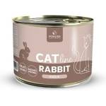 POKUSA CatLine 100% заешко месо, консерва за котки, БЕЗ ЗЪРНО, моно протеин, 200 гр - Полша