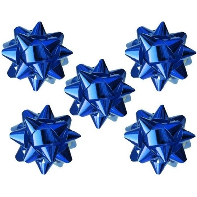 Rozety 11cm Metalická modrá
