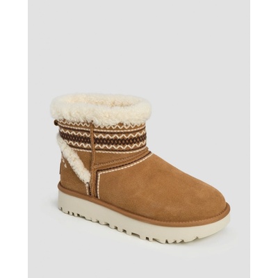 Ugg Classic Mini Atherson hnědé – Hledejceny.cz