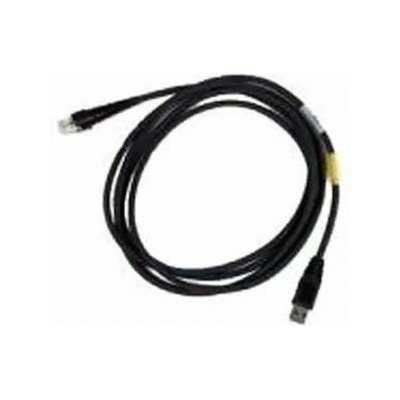Honeywell USB-cable, Straight, 3m, black CBL-500-300-S00, Black, USB A, Nickel, 3 m