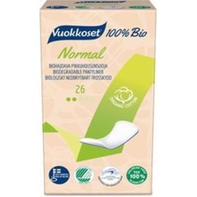 Vuokkoset 100% Bio Normal Pantyliner dámské slipové vložky 26 ks