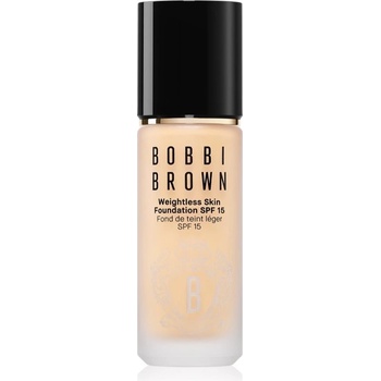 Bobbi Brown Weightless Skin Foundation SPF15 dlouhotrvající make-up s hydratačním účinkem Warm Sand 30 ml