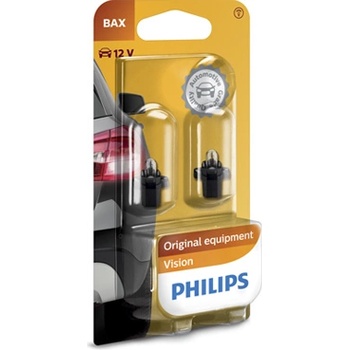 Philips Крушка, осветление на уредите philips w1, 2w, 12v, 1, 2w, 2 бр