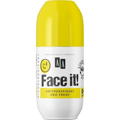 AA, Face It! antiperspirant roll-on 50 ml