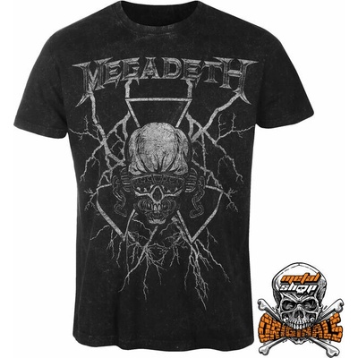 Tričko Metal Metalshop Originals Megadeth Rex Master černá