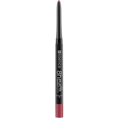 Essence 8H Matte Comfort дълготраен молив за устни с матов ефект 0.3 гр нюанс 07 Classic Red