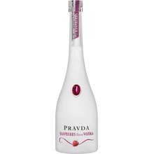 Pravda Vodka Raspberry 37,5% 0,7 l (holá láhev)