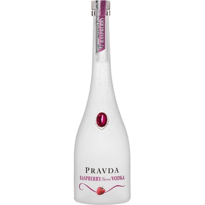 Pravda Vodka Raspberry 37,5% 0,7 l (holá láhev)