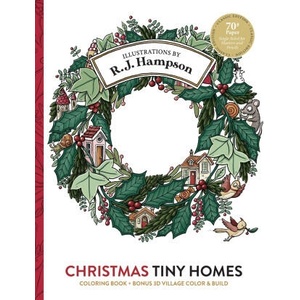 Christmas Tiny Homes Coloring Book | R. J. Hampson (ISBN: 9781922472694)