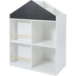 Ginger Home Детска етажерка за играчки и книги Ginger Home - С дъска за рисуване (TF6919-G)
