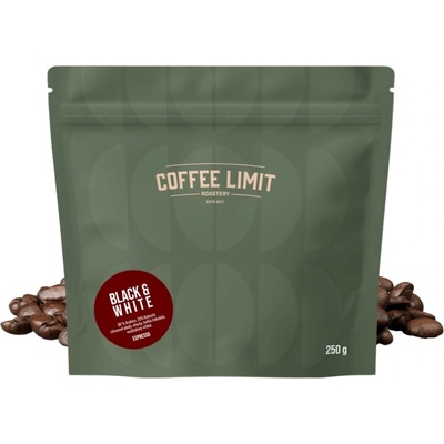 COFFEE LIMIT КАФЕ ЛИМИТ Black & White- Кафе на зърна- 250гр