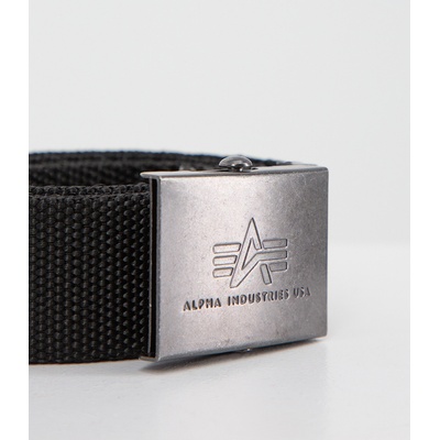 Alpha Industries opasek HEAVY DUTY belt black