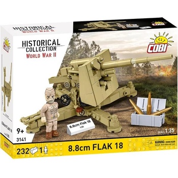 COBI Противовъздушно оръдие 8.8 cm Flak 18 (DAK), 1: 35