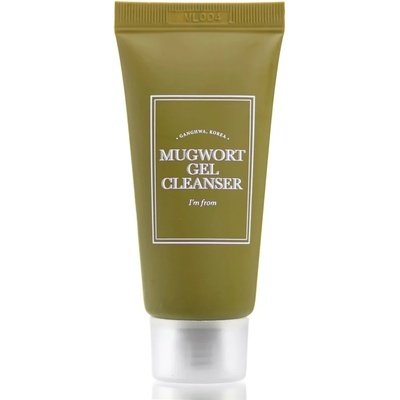 I'm from Mugwort Gel Cleanser MINI - Успокояващ почистващ гел за лице MINI 30г
