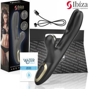 IBIZA Double Vibrator Clamping Black