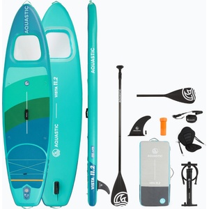 HAJDU Комплект надуваема дъска SUP Vista 11'2" зелен