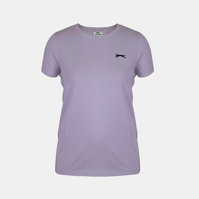 Slazenger Дамска тениска с къс ръкав Slazenger Crew Neck Tee Womens - Lilac